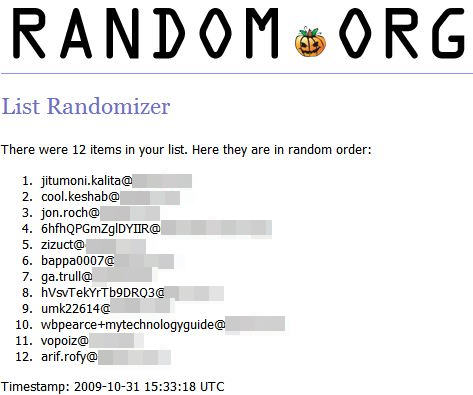 random result