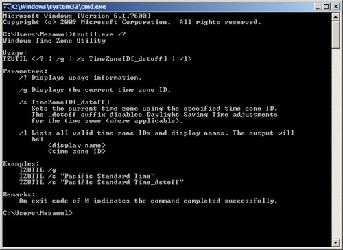 tzutil.exe