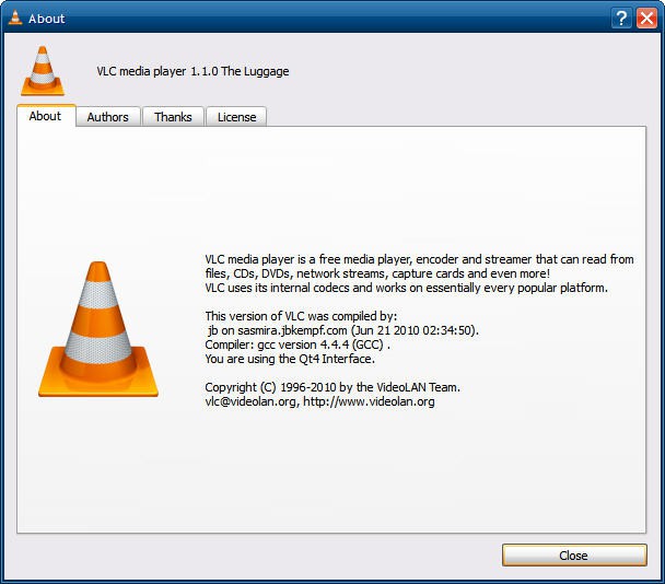 VLC Media Player 1.1.0 "The Luggage" Features Plugins, Extensions, GPU