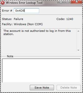 Windows Error Lookup Tool Windows Error Lookup Tool
