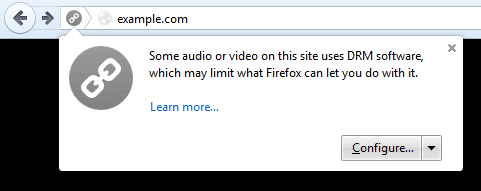 firefox with cdm